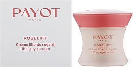 Leichte Creme für die Augenpartie - Payot Roselift Collagene Lifting Eye Cream  — Bild N2