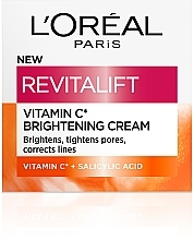 Aufhellende Creme mit Vitamin C  - L'Oreal Paris Revitalift Vitamin C Brightening Cream  — Bild N3