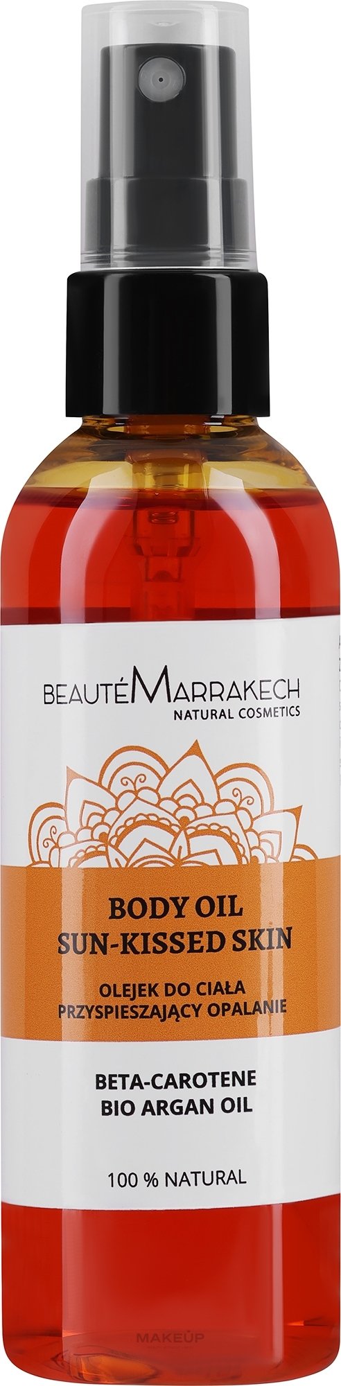 Bräunungsöl mit Beta-Karotin und Arganöl - Beaute Marrakech — Bild 100 ml