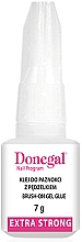 Düfte, Parfümerie und Kosmetik Gelkleber für künstliche Nägel mit Pinsel - Donegal Brush-On Gel Glue Extra Strong