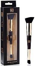 Konturenpinsel mit zwei Enden - Sosu by SJ Dripping Gold Define & Sculpt Dual-Ended Contour Brush  — Bild N2