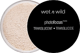 Gesichtspuder - Wet N Wild Photofocus Loose Setting Powder  — Bild N2