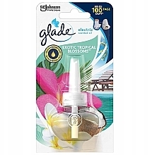 Düfte, Parfümerie und Kosmetik Elektrischer Lufterfrischer - Glade Electric Scented Oil Exotic Tropical Blossom (Refill) 