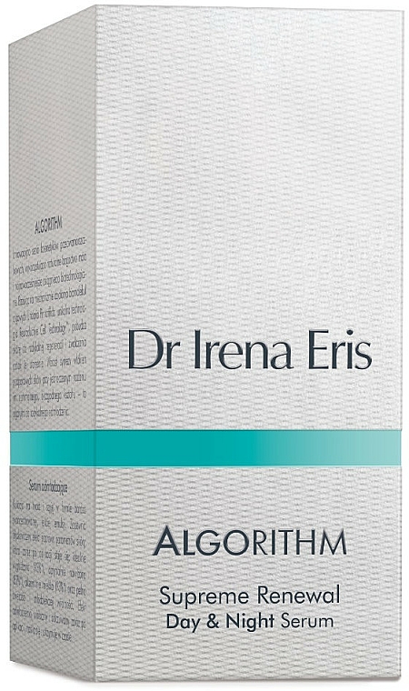 Intensiv regenerierendes und verjüngendes Gesichtsserum für Tag und Nacht - Dr Irena Eris Algorithm Supreme renewal Advanced Serum — Bild N1
