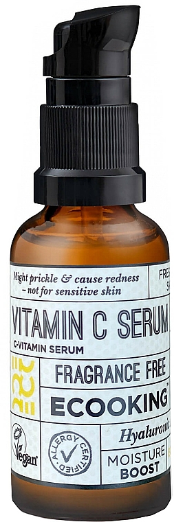 Feuchtigkeitsspendendes Gesichtsserum mit Vitamin C - Ecooking Vitamin C Serum — Bild N1