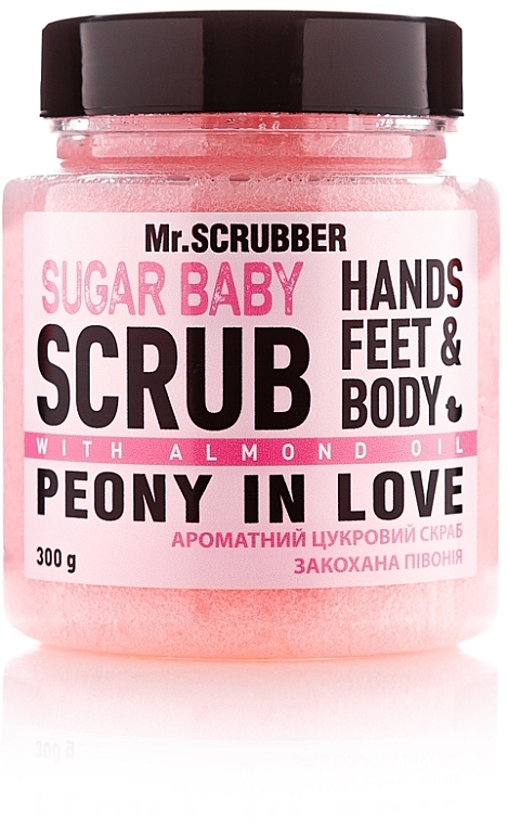 Zuckerpeeling mit Mandelöl - Mr.Scrubber Sugar Baby Peony in Love — Bild N1