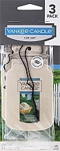 Düfte, Parfümerie und Kosmetik Papier-Lufterfrischer Clean Cotton 3 St. - Yankee Candle Car Jar Clean Cotton