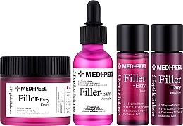 Hautpflegeset - MEDIPEEL Eazy Filler Multi Care Kit (Toner 30ml + Emulsion 30ml + Ampulle 30ml + Creme 50ml) — Bild N2