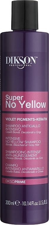 Shampoo gegen Gelbstich - Dikson Super No-Yellow Shampoo — Bild N1