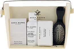 Düfte, Parfümerie und Kosmetik Duftset - Acca Kappa (Eau de Parfum 30ml + Körperlotion 100ml + Seife 50g + Haarbürste)