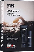 Gesichtspflegeset - True Men Skin Care Advanced Age & Pollution Defence Start Me UP! (Gesichtscreme 50ml + Gesichtsgel 200ml + Kosmetiktasche 1 St.) — Bild N5