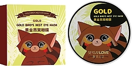 Hydrogel-Augenpatches mit Gold- und Schwalbennestextrakt - Sersanlove Gold Bird's Nest Eye Mask — Bild N3