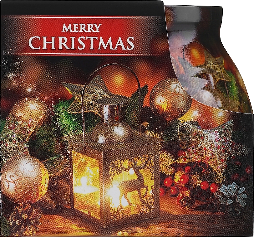 Kerze im Glasdeckel - Admit Candle In Glass Cover Christmas Lantern — Bild N2