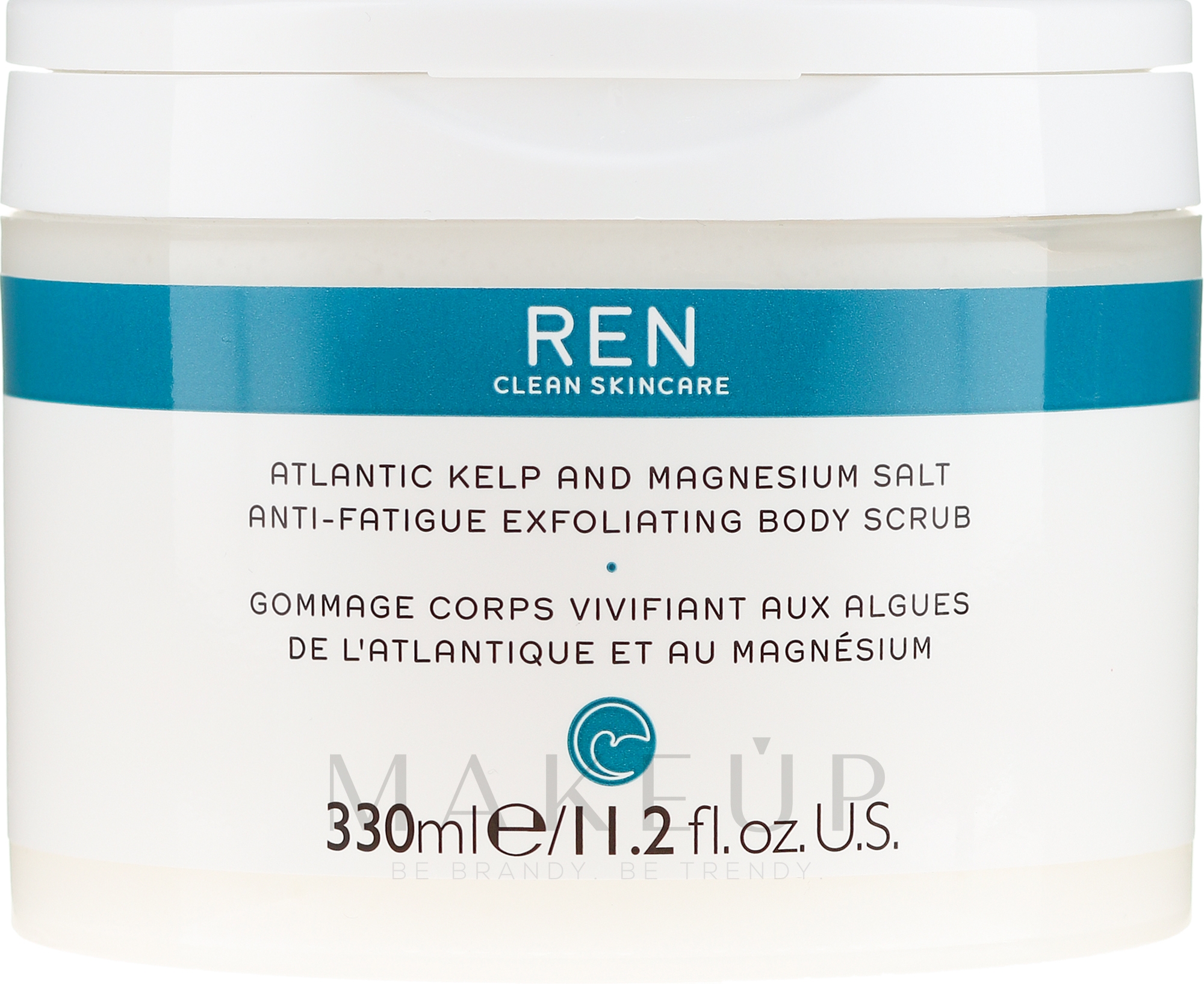 Körperpeeling mit atlantischem Seetang und Magnesium - Ren Atlantic Kelp And Magnesium Salt Anti-Fatigue Exfoliating Body Scrub — Bild 330 ml