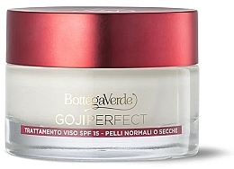 Gesichtscreme - Bottega Verde Goji Perfect Intensive Anti-Wrinkle And Antioxidant Treatment SPF15 — Bild N2