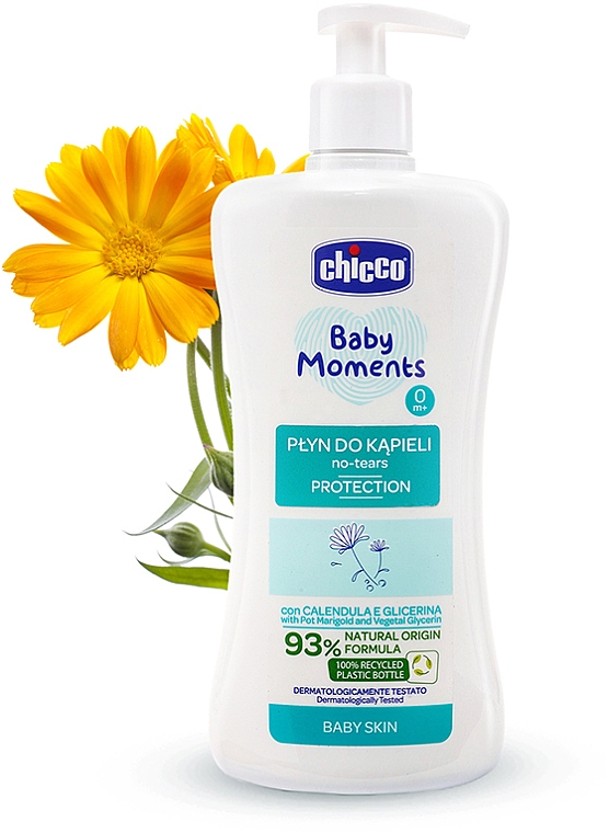Badegel mit Calendula-Extrakt - Chicco Baby Moments Body Wash — Bild N1