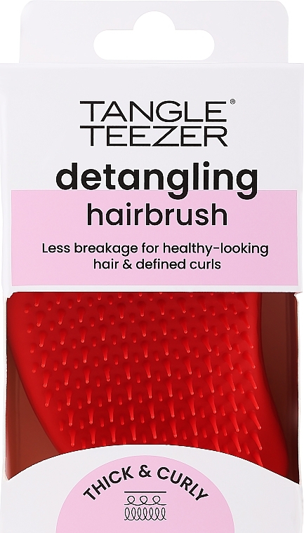 Entwirrbürste - Tangle Teezer Original Thick & Curly Salsa Red — Bild N3