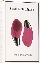 Elektrische Gesichtsreinigungsbürste rosa - Lewer Sonic Facial Brush — Bild N2