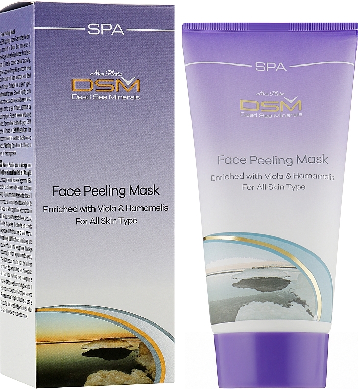 Peeling-Gesichtsmaske mit Veilchen und Hamamelis - Mon Platin DSM Face Peeling Mask — Bild N2