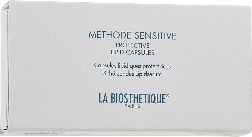 Schützendes Lipidserum für das Gesicht in Kapselform - La Biosthetique Methode Sensitive Protective Lipid Capsules — Bild N1