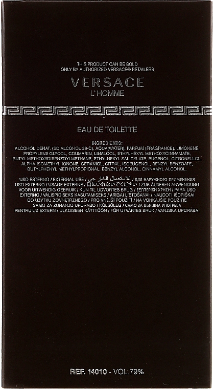 Versace L'Homme - Eau de Toilette  — Bild N3