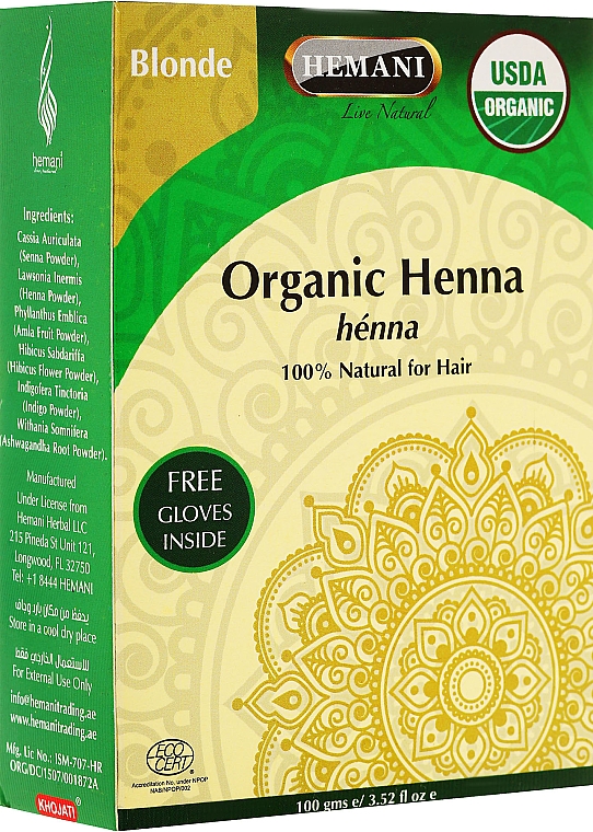 Organische Henna - Hemani Organic Henna