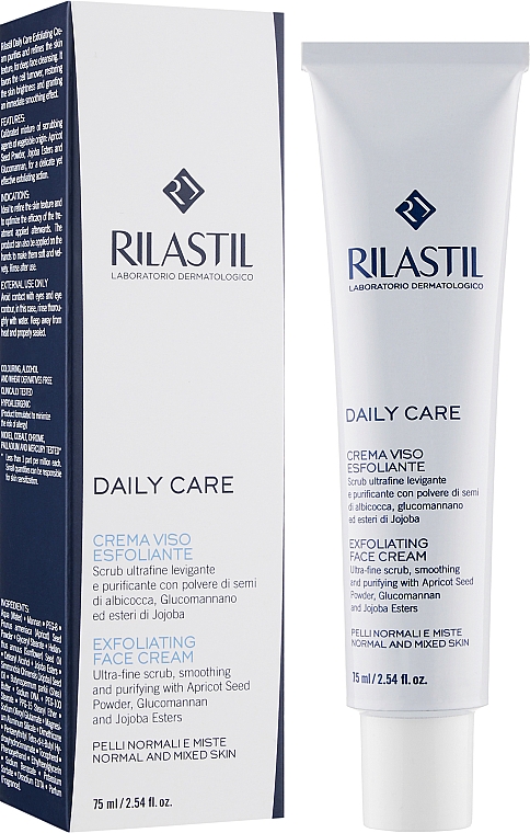 Gesichtspeeling für normale und gemischte Haut - Rilastil Daily Care Exfoliating Face Cream — Bild N2