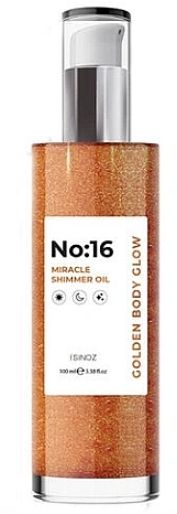 Wunderöl mit Schimmereffekt für Körper und Haar  - Sinoz No:16 Miracle Shimmer Oil  — Bild N1