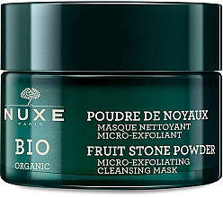 Gesichtspeeling-Maske mit Aprikosenkernpulver und Salicylsäure für alle Hauttypen - Nuxe Bio Organic Micro-Exfoliating Cleansing Mask — Bild N1