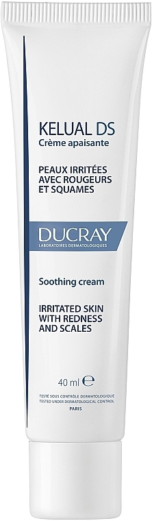 Gesichtscreme bei seborrhoischem Ekzem - Ducray Kelual Ds Squamo-Reducing Soothing Cream — Bild N1