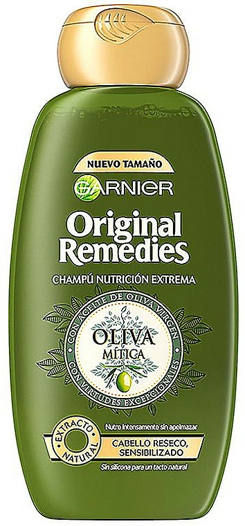 Intensiv nährendes Shampoo mit Olive - Garnier Original Remedies Mythical Olive Shampoo — Bild N1