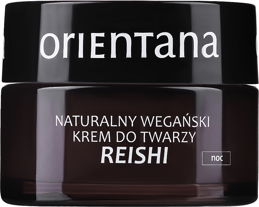 Natürliche vegane Nachtcreme mit Reishiextrakt - Orientana Reishi Cream — Bild N2