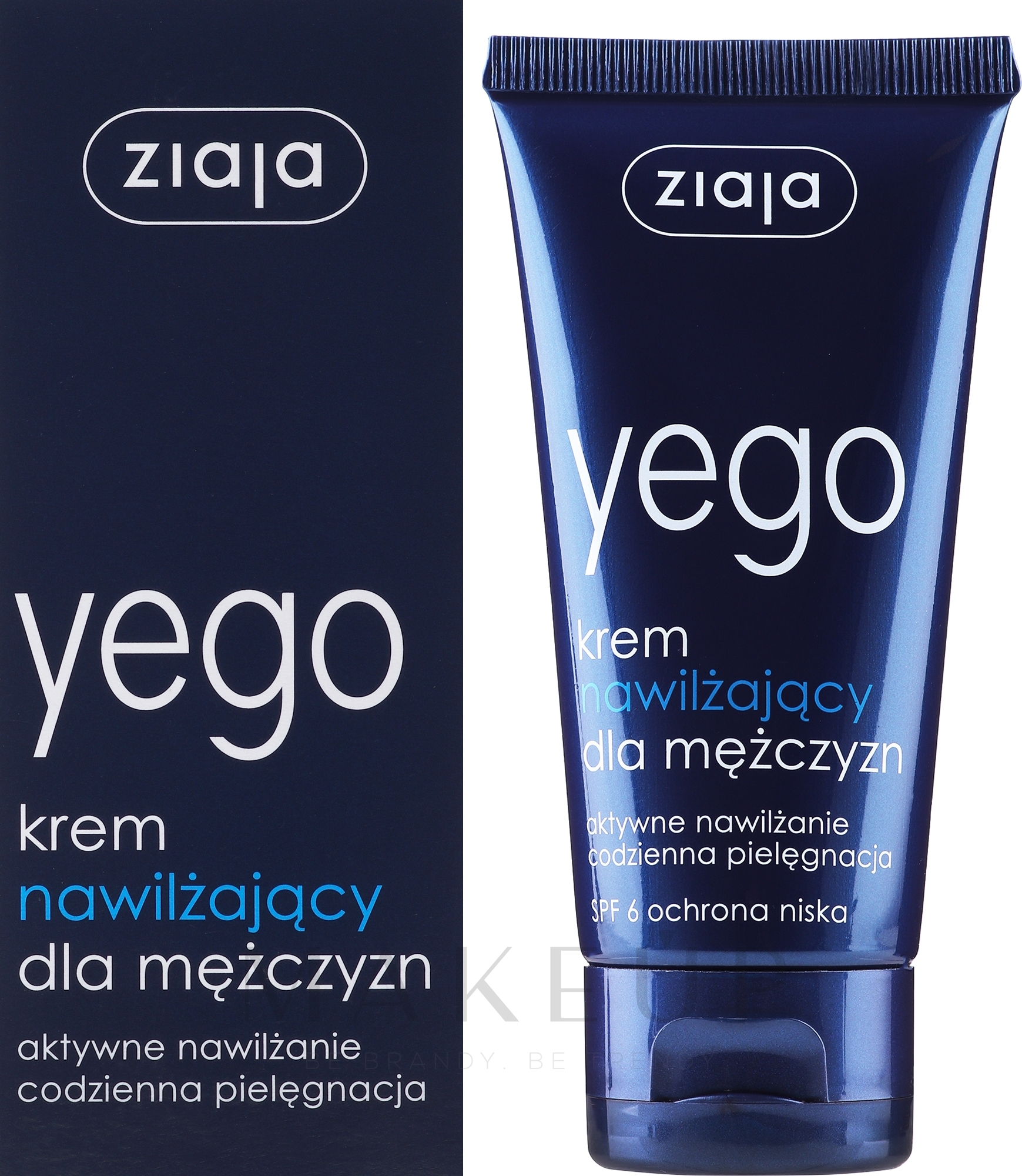Feuchtigkeitsspendende Gesichtscreme für Männer - Ziaja Moisturizing Cream for men — Bild 50 ml
