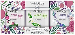 Düfte, Parfümerie und Kosmetik Yardley English Rose Talc Collection - Set