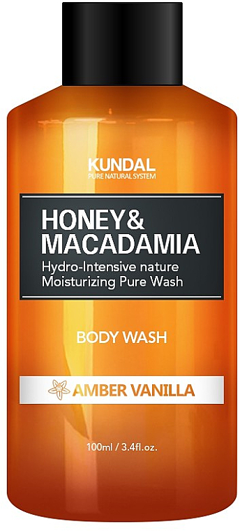 Duschgel mit Ambra und Vanille - Kundal Honey & Macadamia Amber Vanilla Body Wash — Bild N1
