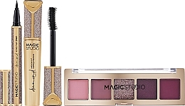 Düfte, Parfümerie und Kosmetik Make-up Set - Magic Studio Diamond Collection Complete Shine 5 Color Eyeshasow + 1 Mascara + 1 Eyeliner