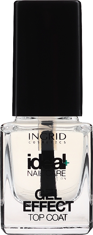 Nagelüberlack mit Gel-Effekt - Ingrid Cosmetics Ideal+ Gel Effect Top Coat — Bild N1