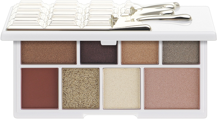 Lidschattenpalette - I Heart Revolution White Gold Mini Chocolate Eyeshadow Palette — Bild N1