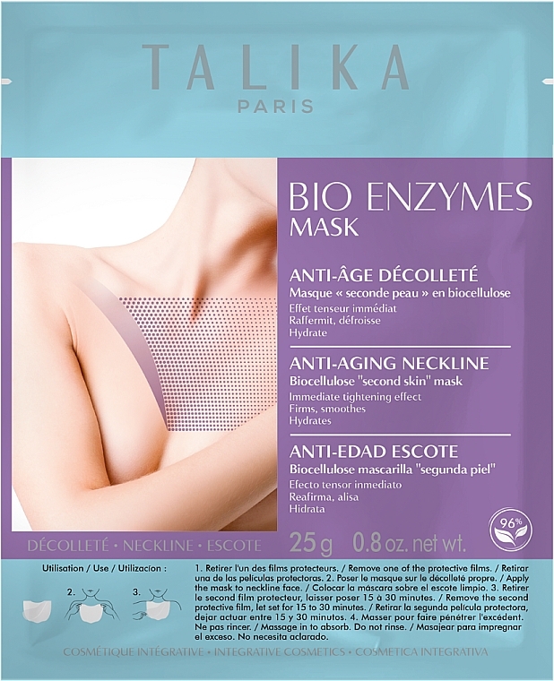 Dekolleté-Maske mit Enzymen - Talika Bio Enzymes Decollete Mask — Bild N1