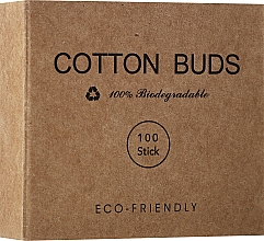 Düfte, Parfümerie und Kosmetik Ökologische Wattestäbchen 100 St. - Cotton Buds