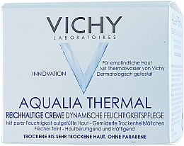 Reichhaltige und feuchtigkeitsspendende Gesichtscreme für trockene Haut - Vichy Aqualia Thermal Dynamic Hydration Riche Cream — Bild N3