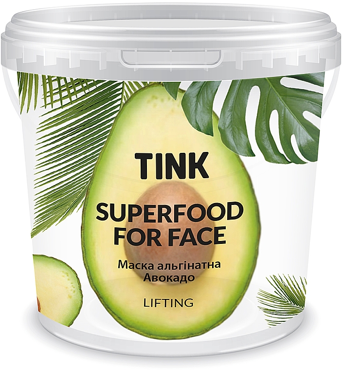 Anti-Aging Alginatmaske mit Avocado und Kollagen - Tink SuperFood For Face Alginate Mask — Bild N1