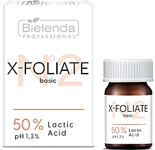 Milchsäure 50% - Bielenda Professional X-Foliate Basic Lactic Acid 50% — Bild N1