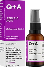 Ausgleichendes und klärendes Gesichtsserum mit Azelainsäure - Q+A Azelaic Acid Balancing Serum — Bild N2