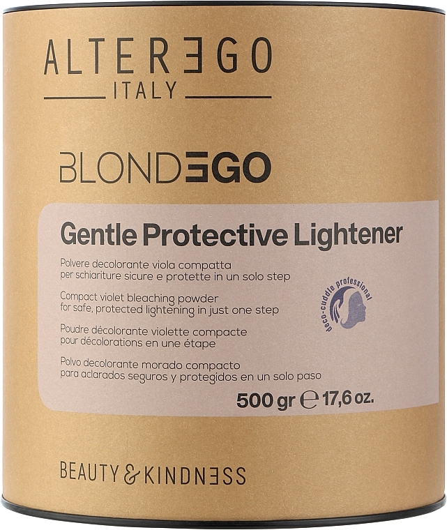 Aufhellendes Pulver - AlterEgo BlondEgo Gentle Protective Lightener Violet Bleaching Powder  — Bild N2