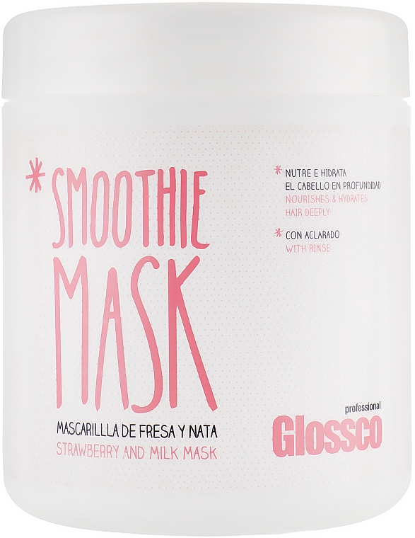 Glättende Maske für das Haar - Glossco Treatment Smoothie Mask — Bild N1