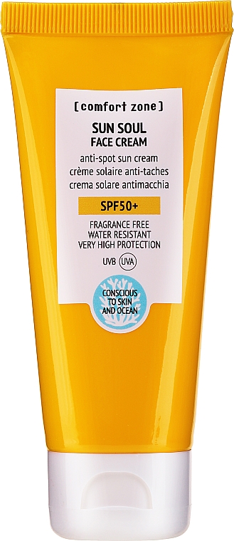 Sonnenschutzcreme gegen Pigmentflecken SPF 50+ - Comfort Zone Sun Soul Face Cream SPF50+ — Bild N2