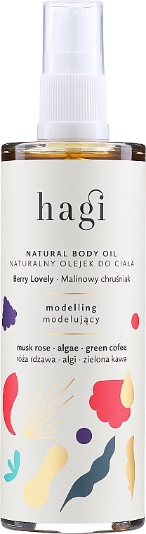 Natürliches modellierendes Körperöl - Hagi Natural Body Oil Berry Lovely Modelling — Bild N1