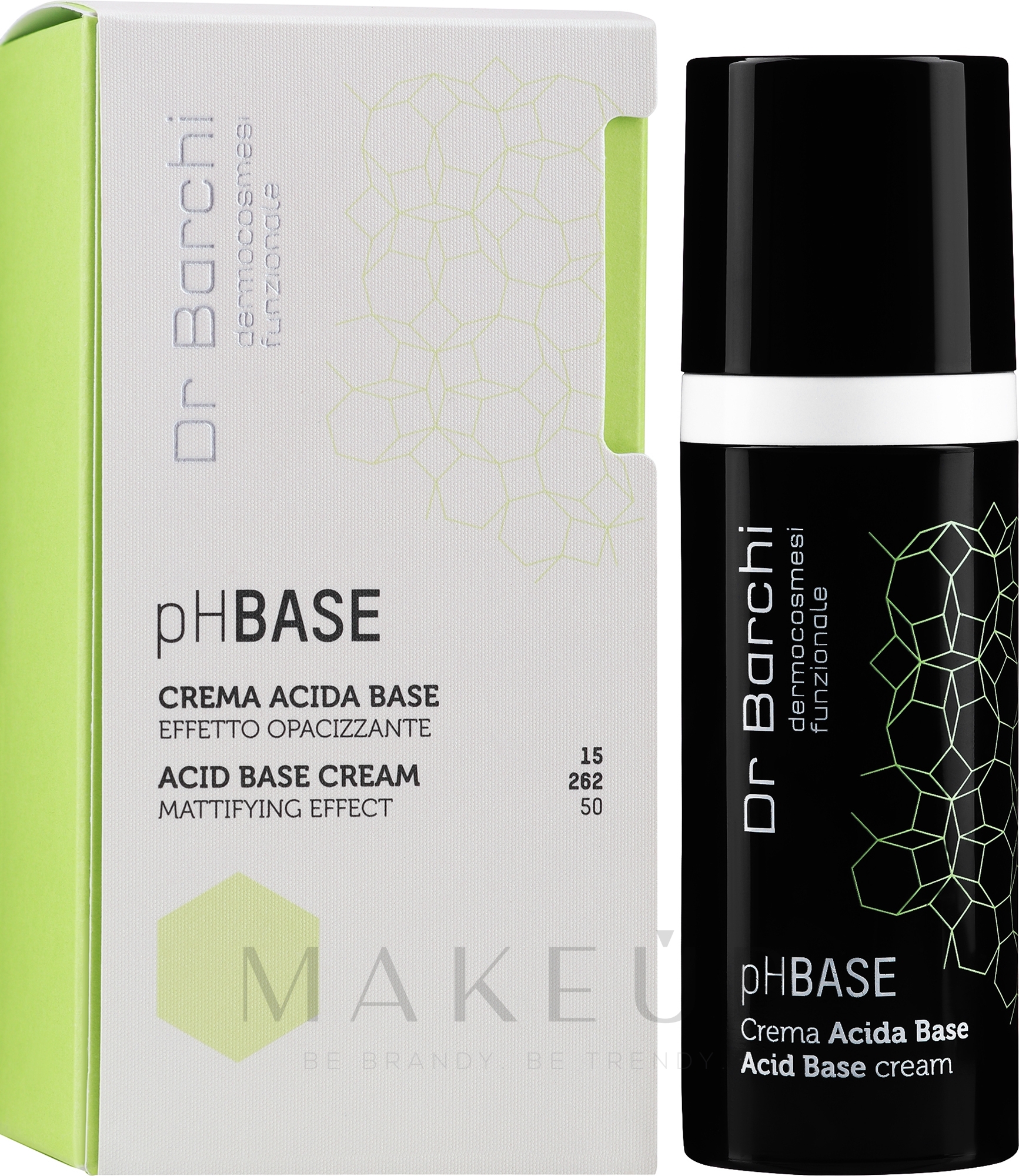 Gesichtscreme für den Tag - Dr Barchi pH Base Acid Base Cream — Bild 50 ml