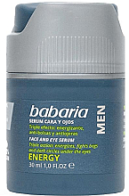 Gesichts- und Augenserum für Männer - Babaria Face And Eye Serum Energy Men — Bild N1